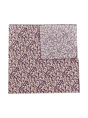 Bonpoint Cayati motif-print scarf - Purple