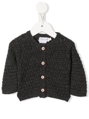 Bonpoint chunky knitted cardigan - Grey