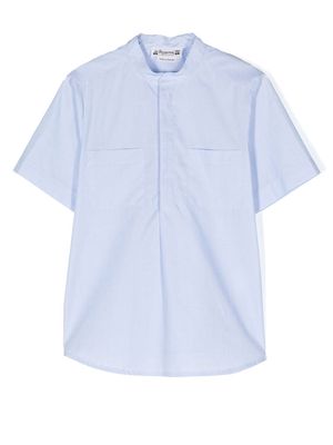 Bonpoint Cillian short-sleeved shirt - Blue