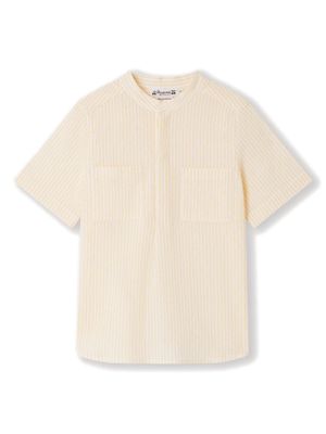 Bonpoint Cillian striped shirt - Yellow