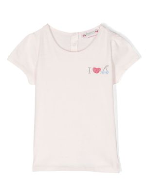 Bonpoint Cira cotton T-shirt - Pink
