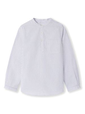 Bonpoint Claude striped cotton shirt - Neutrals