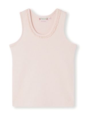 Bonpoint Coline cotton tank top - Pink