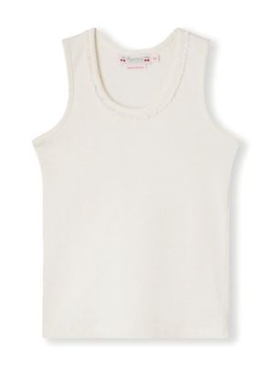 Bonpoint Coline cotton tank top - White