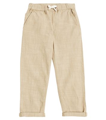 Bonpoint Connell cotton chambray pants