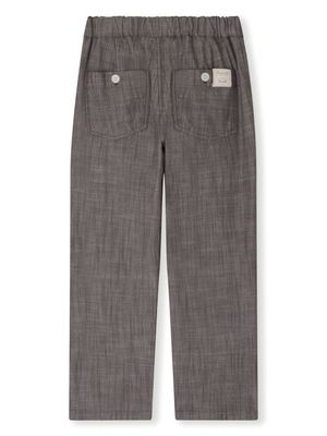 Bonpoint Connell cotton trousers - Grey