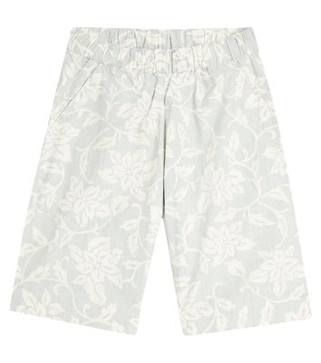 Bonpoint Conway printed cotton shorts