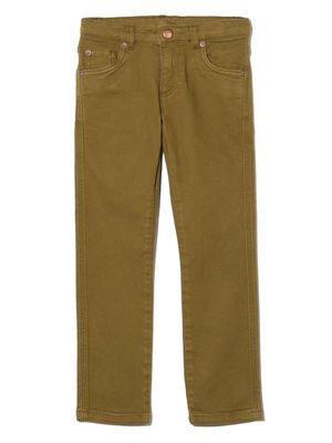 Bonpoint corduroy straight-leg trousers - 045A KAKI CLAIR