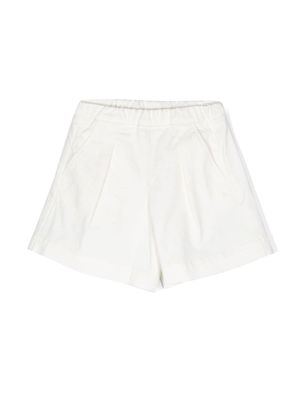 Bonpoint Courtney cotton-stretch shorts - White