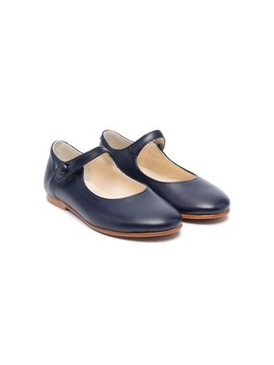 Bonpoint Ella ballerina shoes - Blue