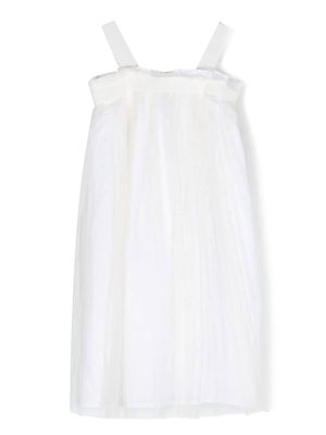 Bonpoint Etincelle tulle maxi dress - White
