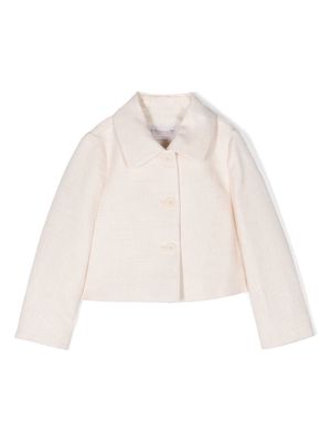 Bonpoint Fancy jacquard jacket - White