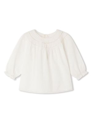 Bonpoint Felexi cotton blouse - Neutrals