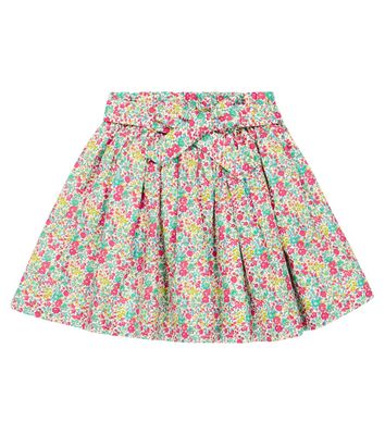 Bonpoint Floral cotton skirt