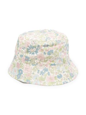 Bonpoint floral-print cotton bucket hat - Neutrals