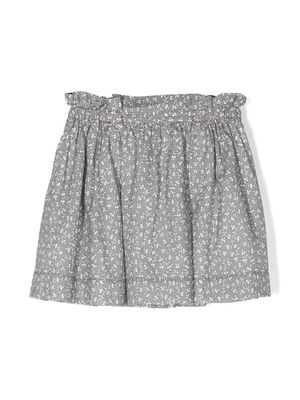 Bonpoint floral print skirt - Grey