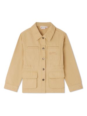 Bonpoint Florine cotton jacket - Neutrals