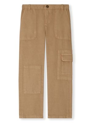 Bonpoint Francis cargo trousers - Brown