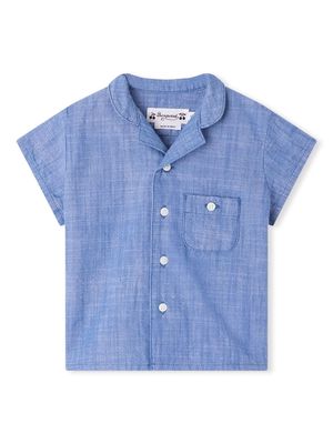 Bonpoint Gerald cotton shirt - Blue