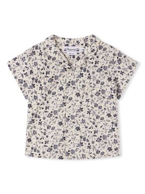 Bonpoint Gerald floral-print shirt - Neutrals