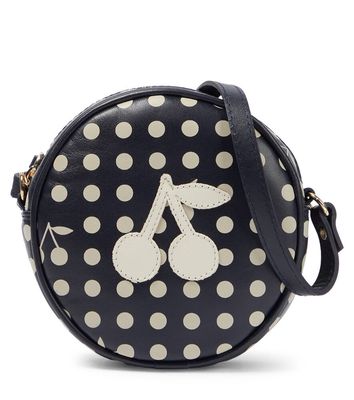 Bonpoint Gomette polka-dot leather bag