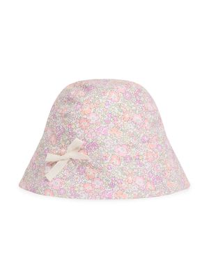 Bonpoint Grigri flora-print bucket hat - Pink