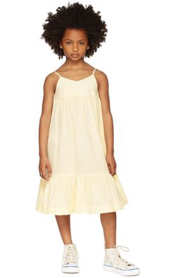 Bonpoint Kids Yellow Anya Dress