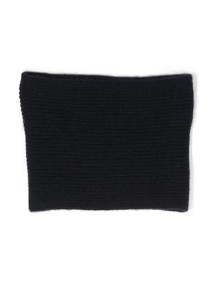 Bonpoint knitted cashmere scarf - Blue