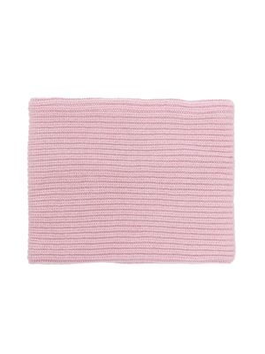 Bonpoint knitted cashmere scarf - Pink