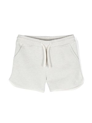 Bonpoint logo-embroidered track shorts - Grey