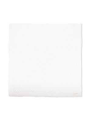 Bonpoint logo-print blanket - Neutrals