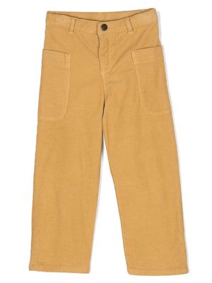 Bonpoint Looping straight-leg trousers - Yellow