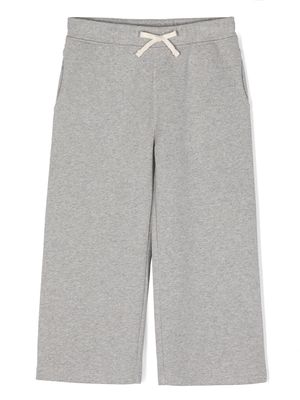Bonpoint mélange-effect wide-leg trousers - Grey