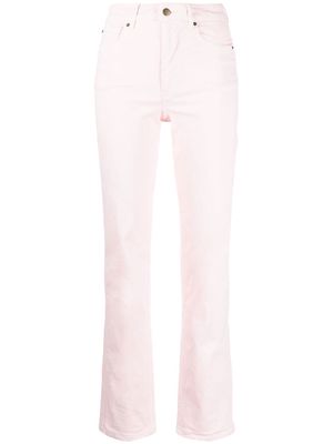 Bonpoint mid-rise straight-leg jeans - Pink