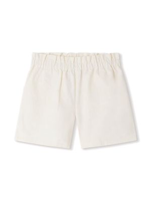 Bonpoint Milly Cherry-embroidered shorts - White