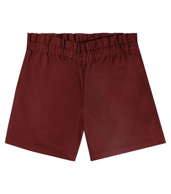 Bonpoint Milly cotton-blend twill shorts
