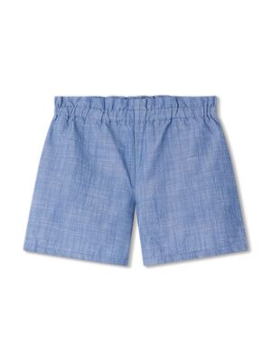 Bonpoint Milly organic cotton shorts - Blue
