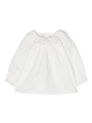 Bonpoint Myrtille cotton blouse - White