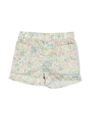 Bonpoint Nateo floral-print shorts - Neutrals