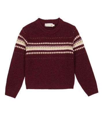 Bonpoint Nordic wool sweater