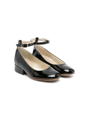 Bonpoint patent leather round-toe ballerinas - Black