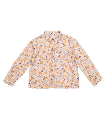 Bonpoint Pea floral cotton twill shirt