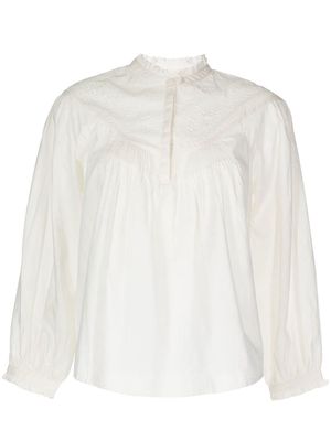Bonpoint Provence cotton blouse - White