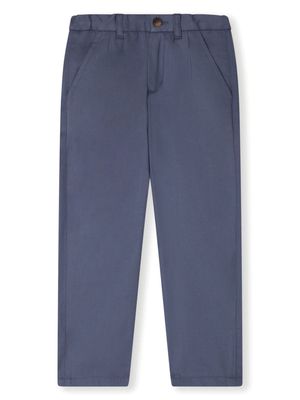 Bonpoint Stephen cotton chino trousers - Blue