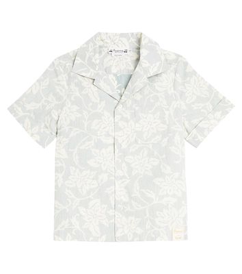 Bonpoint Steve floral cotton shirt