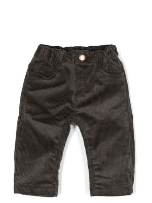 Bonpoint straight-leg corduroy trousers - Black