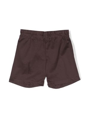 Bonpoint straight-leg cotton shorts - Brown