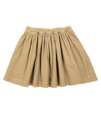 Bonpoint Suzon cotton corduroy skirt