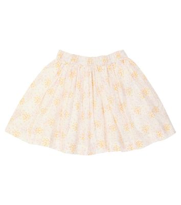Bonpoint Suzon cotton floral skirt
