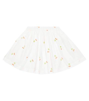 Bonpoint Suzon printed cotton skirt
